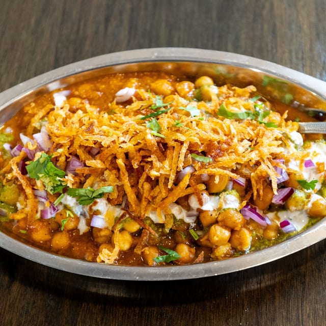 Samosa Chaat.