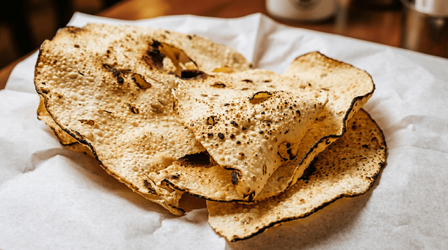 Roasted Papad.